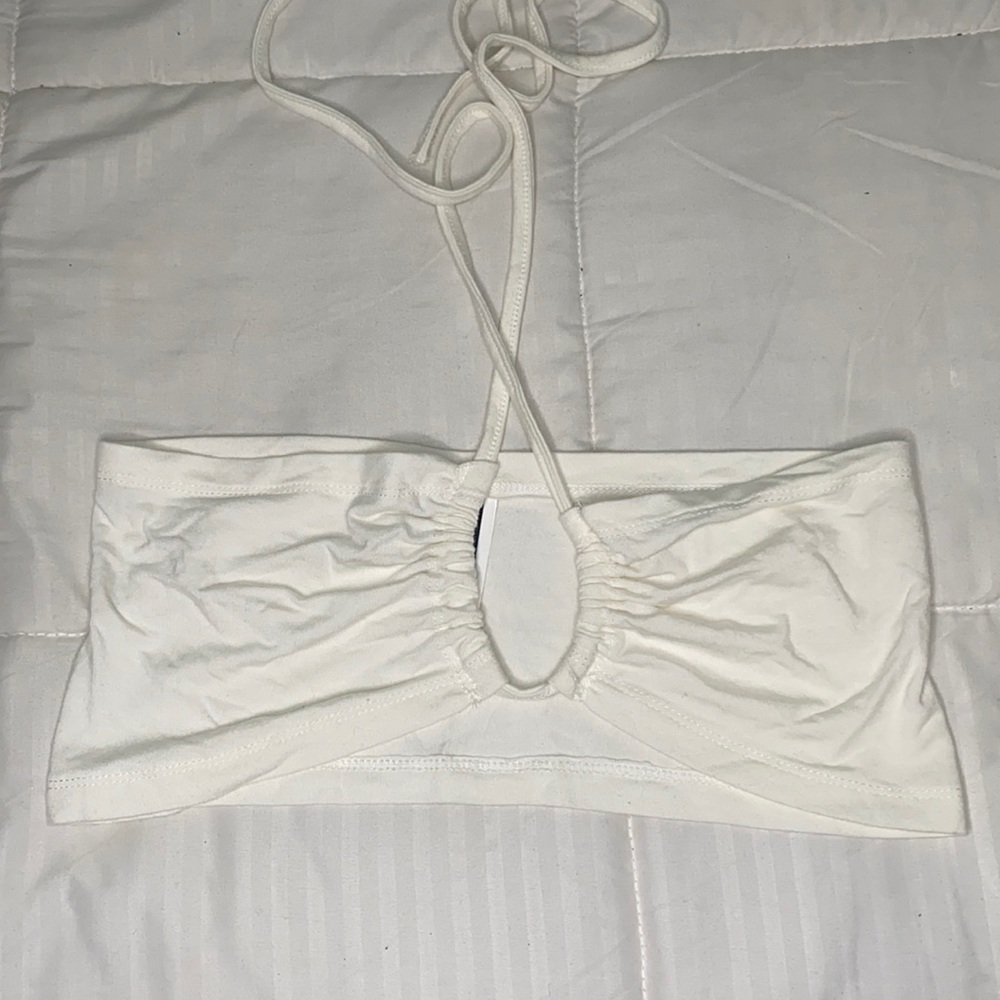Size XS crisscross crop top